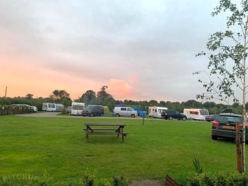 Caravans overlooking grassed area (added by manager 11 jan 2022)