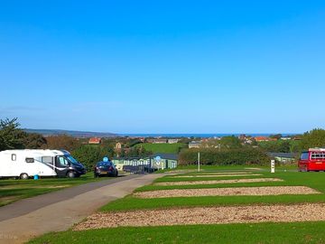 Hardstanding touring pitches with sea views (added by manager 12 jan 2024)