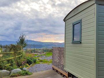 Visitor image of their amazing views from shepherds hut (added by manager 09 sep 2022)