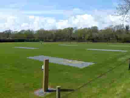 View of the pitches