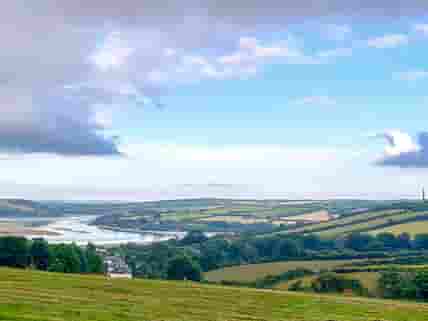 Estuary view from Trevethan Farm