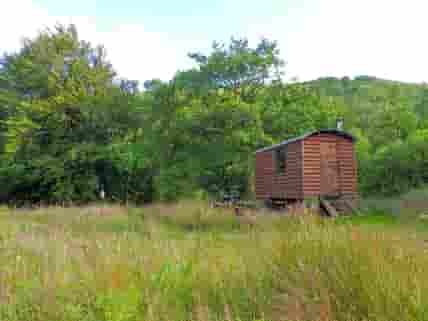 Shepherds hut, in its own little space