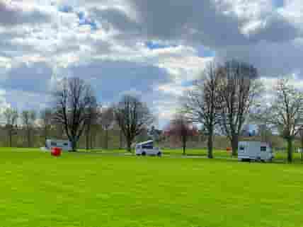 Grass pitches on site