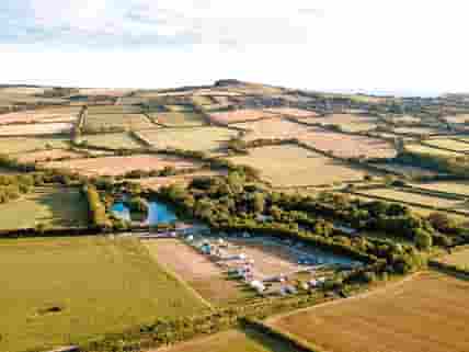 Visitor image - Aerial view of the site
