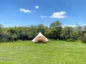 Bell tent in the sun (added by manager 02 Nov 2022)