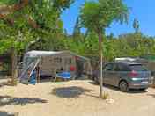 Generously spaced piches with plenty of room for your caravan awning and parking (added by manager 03 Jan 2015)