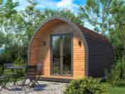 Glamping pod with outdoor seating area (added by manager 06 Jun 2022)