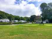 Visitor image of the view from their pitch. Large, spacious pitches. (added by manager 01 Aug 2022)