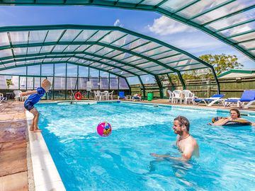 Covered heated swimming pool open April to end of October (added by manager 01 Aug 2022)