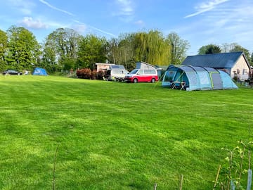 Camping field in use - early May