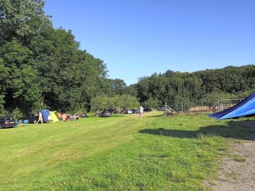 The main camping field