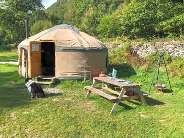 Visitor image of the site and yurt (added by manager 05 dec 2022)
