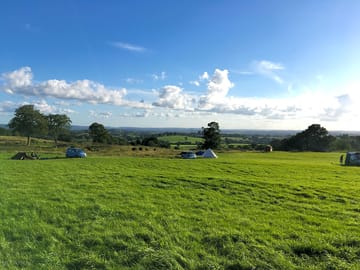 View from campsite