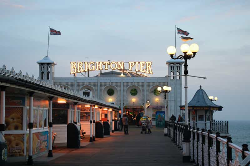 The bright lights of Brighton
