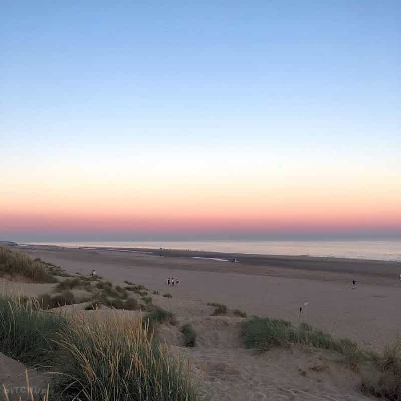 The dunes at Camber Sands