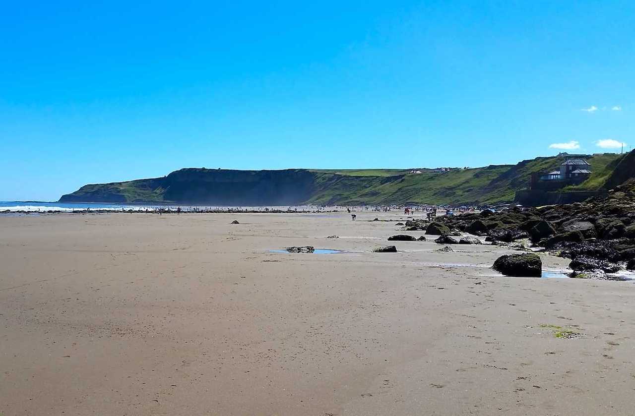 Cayton Bay, one of North Yorkshire's best beaches