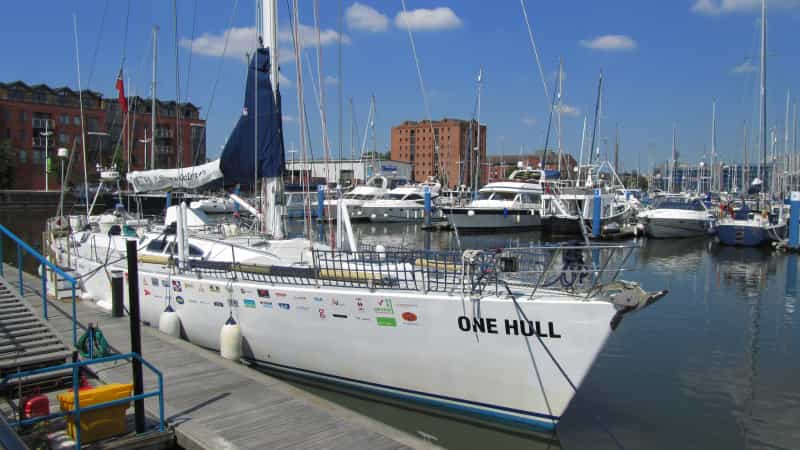Hull waterside and marina