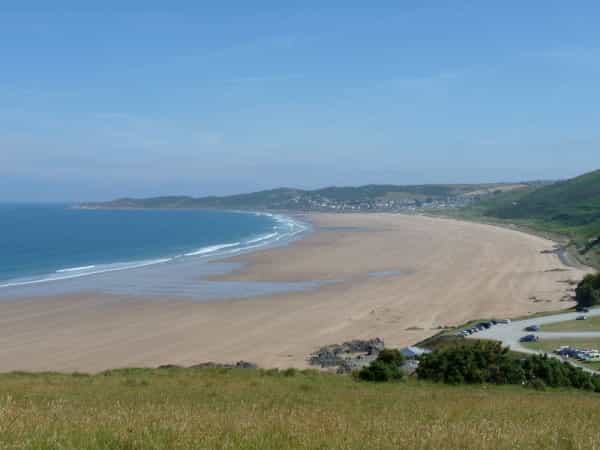 The spectacular north Devon coast
