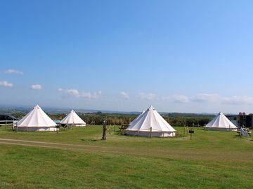 The pre-pitched tents. (added by manager 09 mar 2023)