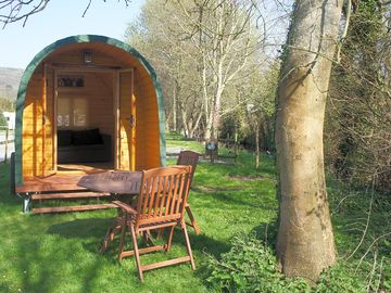 Camping pod with tv and a sofa bed - just bring your own bedding (added by manager 18 may 2015)