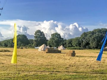Visitor view of the bell tents (added by manager 01 sep 2022)