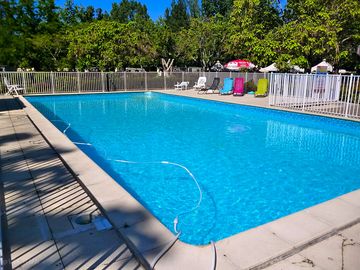 Outdoor pool and sun loungers (added by manager 25 may 2016)