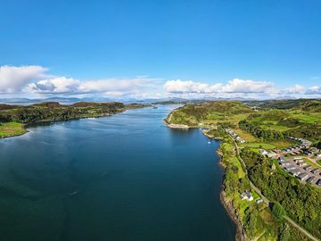 Oban holiday park from above (added by manager 14 sep 2023)