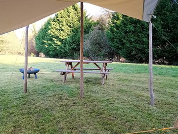View from bell tent door (added by manager 15 feb 2023)