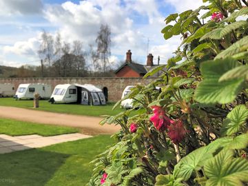 A beautiful sunny day here at thorpe hall caravan and camping site (added by manager 08 apr 2023)