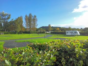 Spacious caravan pitches and lovely surroundings (added by manager 25 aug 2022)