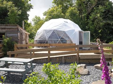 One of the 4 geodesic domes - this is "pila pala" (added by manager 24 jul 2023)
