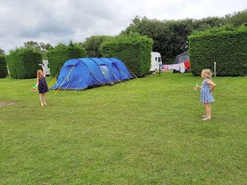 Playing in the campsite (added by visitor 01 aug 2021)