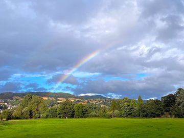 Rainbow over camp crick (added by manager 25 mar 2024)