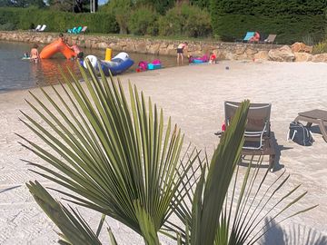 Natural pool and beach on site (added by manager 01 feb 2024)