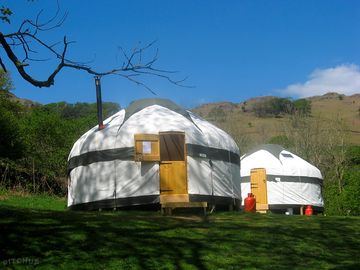 Yurts with stunning views (added by manager 27 jun 2012)