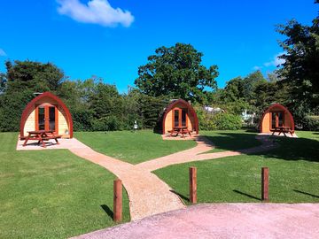 We have 3 cosy glamping pods (added by manager 04 jan 2022)