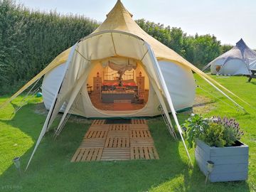 Visitor image of the tent on arrival (added by manager 30 jan 2023)