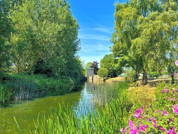 The beautiful river nene which runs through our park. (added by manager 11 jul 2022)