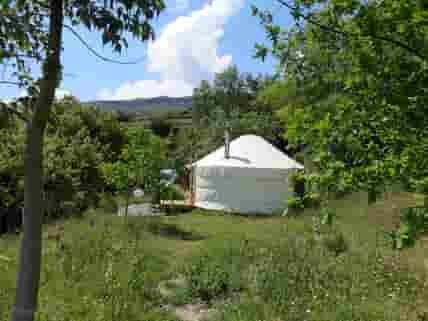 Mongolian yurt in its own private space - just for you (added by manager 06 Jun 2016)