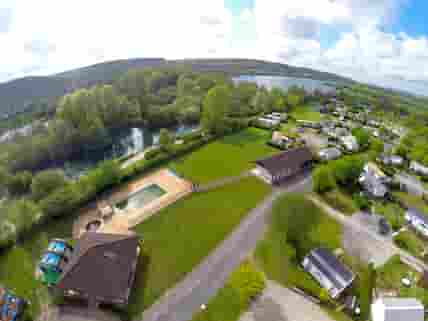 Aerial view of the campsite (added by manager 06 Mar 2015)