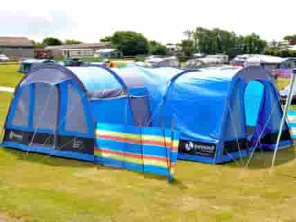 Space for large tents