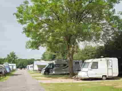 Hardstandings available for all sizes of caravans, motorhomes and RVs
