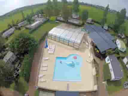 Swimming pool complex from the air (added by ludovic_m 05 Mar 2015)