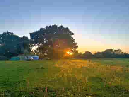 Visitor image of sunset on site