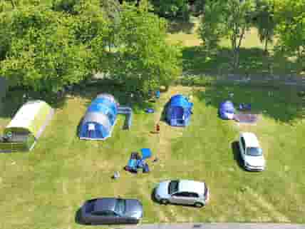 Large Electric Tent Pitches