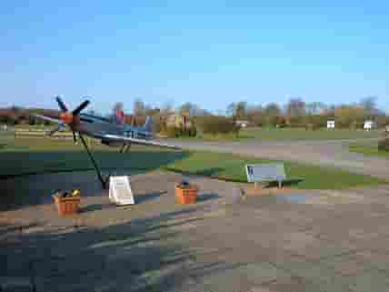 Our Park is located on part of the old airfield from WWII and the layout has been preserved (added by manager 11 Aug 2017)