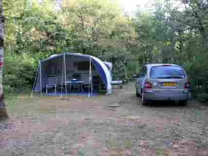Space for camping equipment