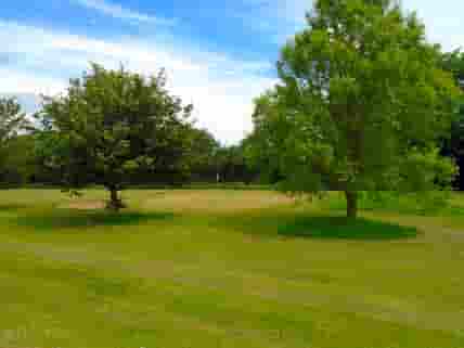 Nine-hole golf course on site