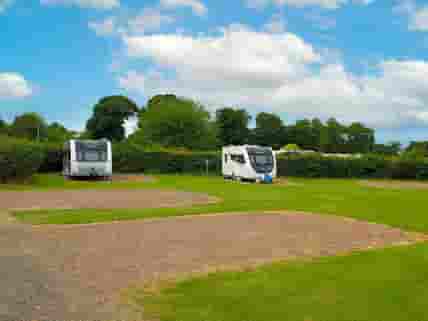 Large touring pitches front
