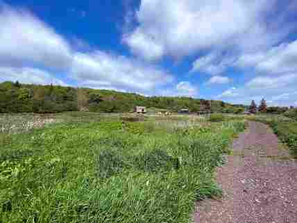 Short walk from main fishery car park to cabin